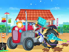 Truck wash games for boys স্ক্রিনশট 0