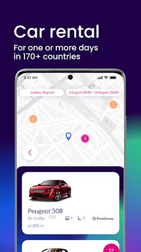 Free2move: car sharing & rent Schermafbeelding 2