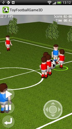 Toy Football Game 3D Capture d'écran 0