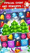 Candy Christmas Match 3 स्क्रीनशॉट 3