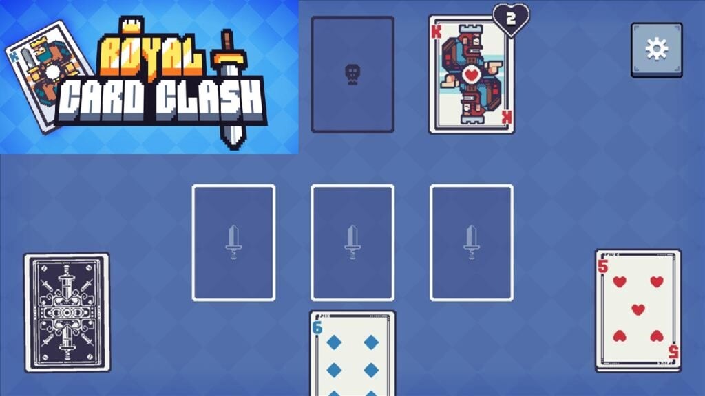 Royal Card Clash ist ein frischer Dreh zu Solitaire, wo Sie königliche Karten besiegen!