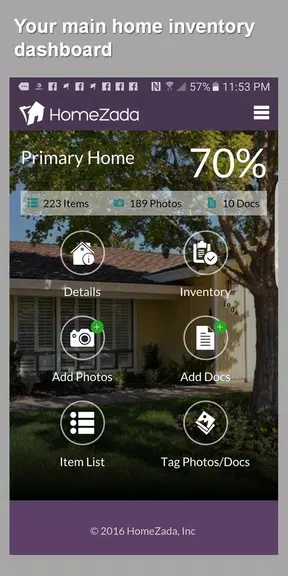 HomeZada Mobile Captura de pantalla 0
