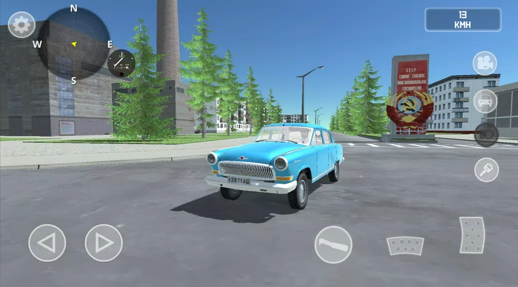 SovietCar: Simulator Ekran Görüntüsü 1