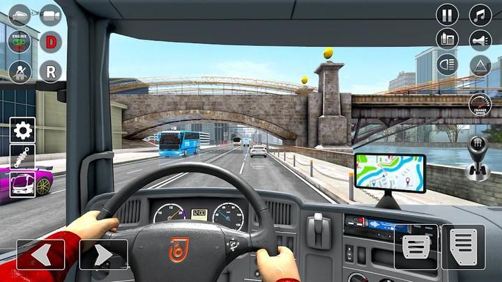 Bus Simulator Bus Driving Game Schermafbeelding 2