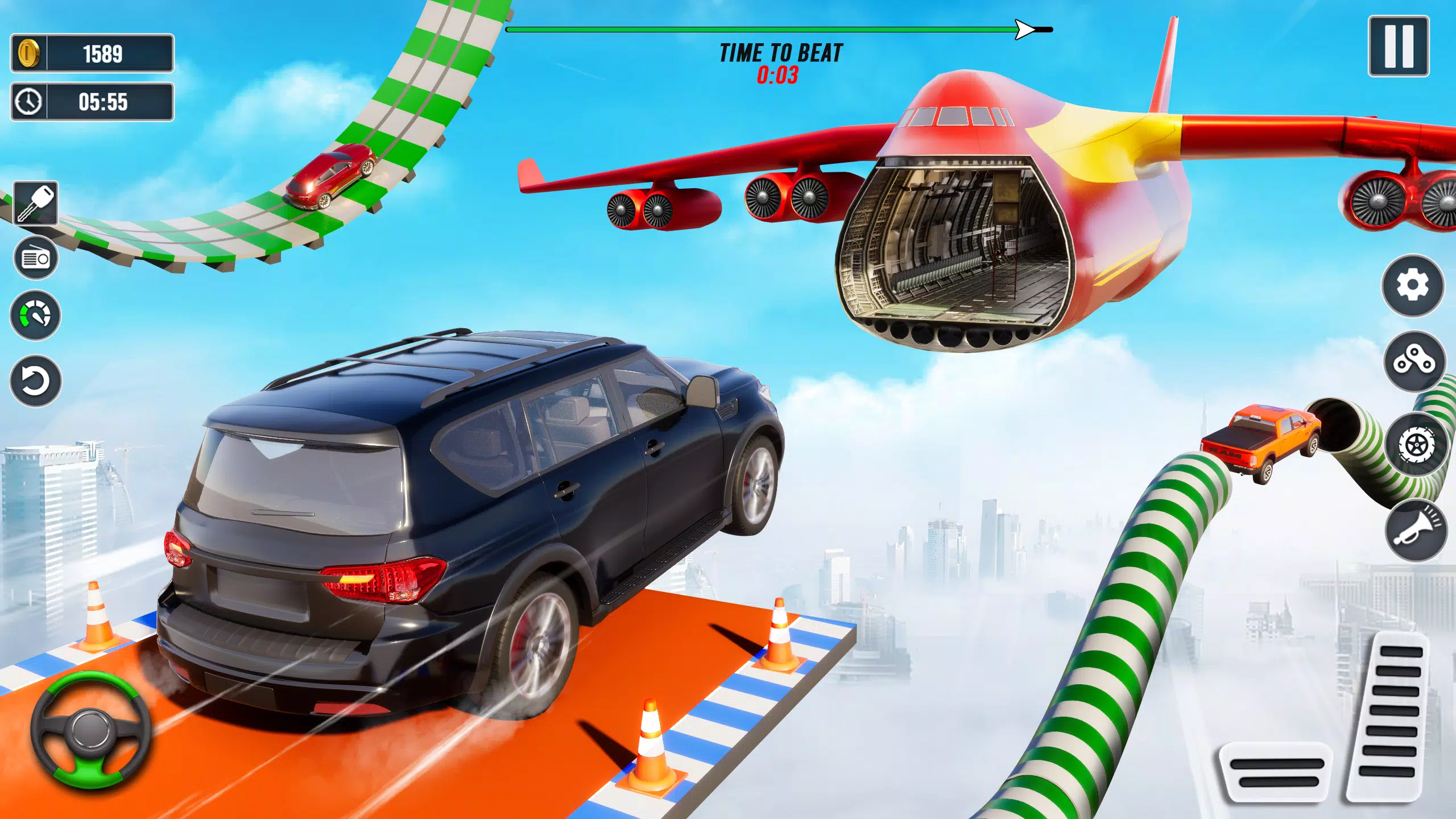 Racing Car Simulator Games 3D Tangkapan skrin 3