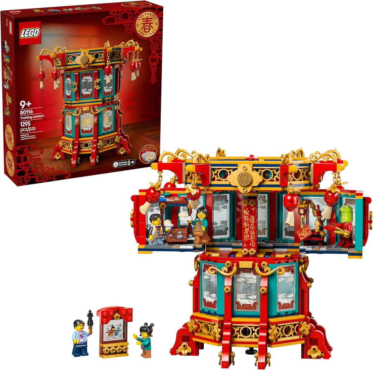 Festival de primavera de Lego Trotting Lantern