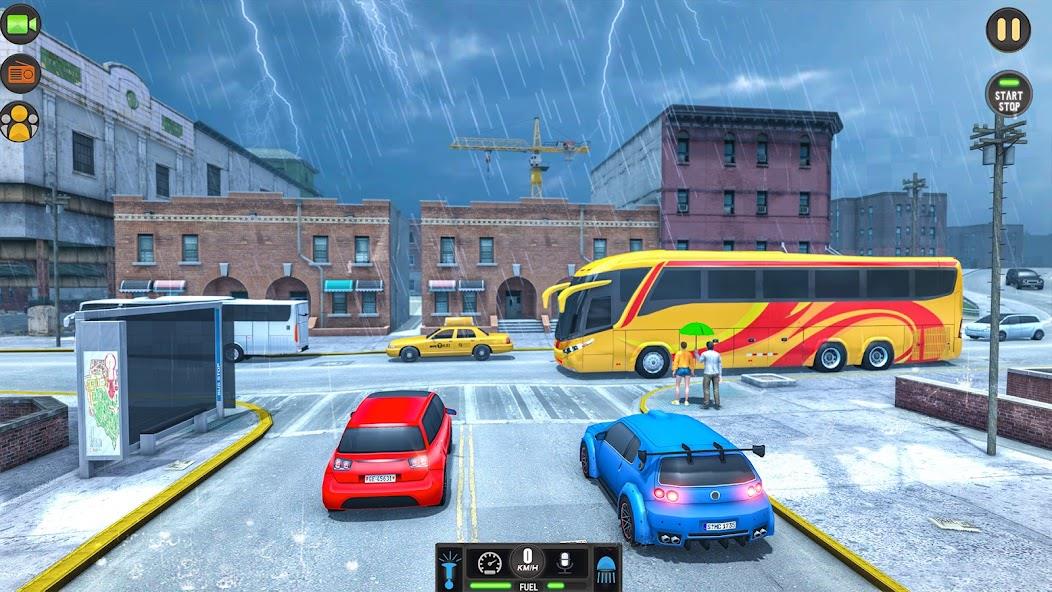 Coach Bus Simulator Games Mod Schermafbeelding 1