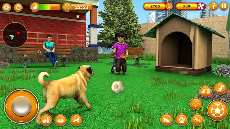 Pet Dog Family Adventure Games应用截图第0张