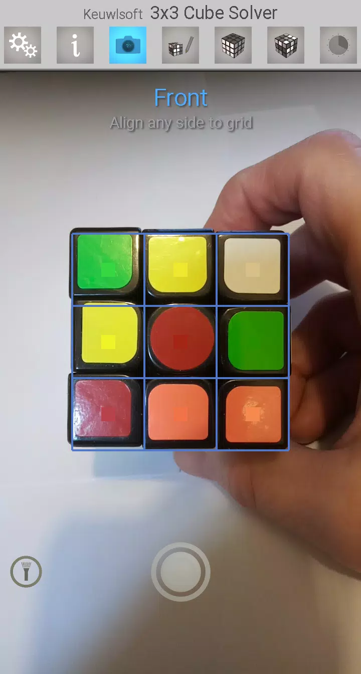 3x3 Cube Solver Captura de pantalla 1