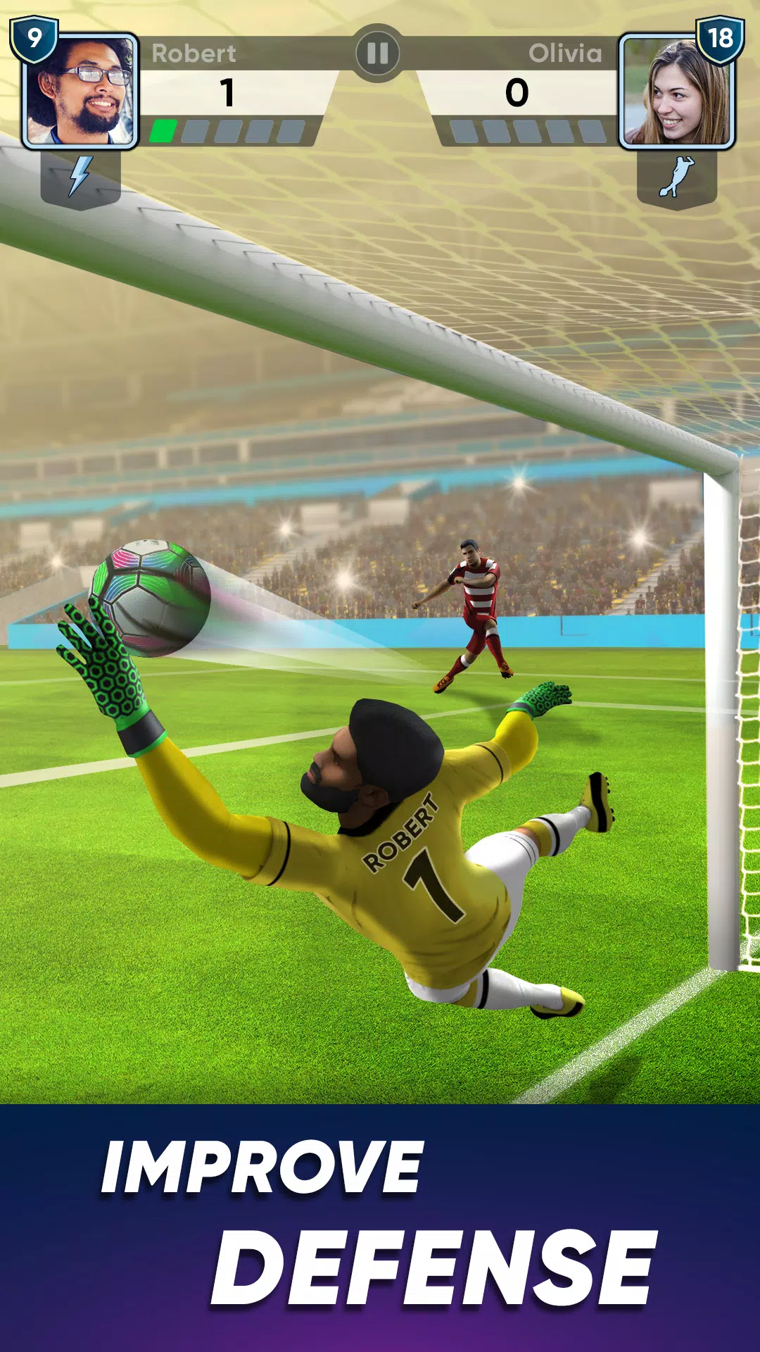 SOCCER Kicks - Stars Strike 24 Captura de pantalla 3