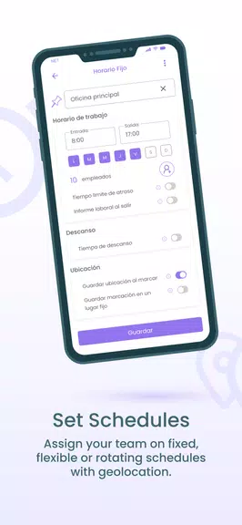 Kronio Work Attendance Capture d'écran 3