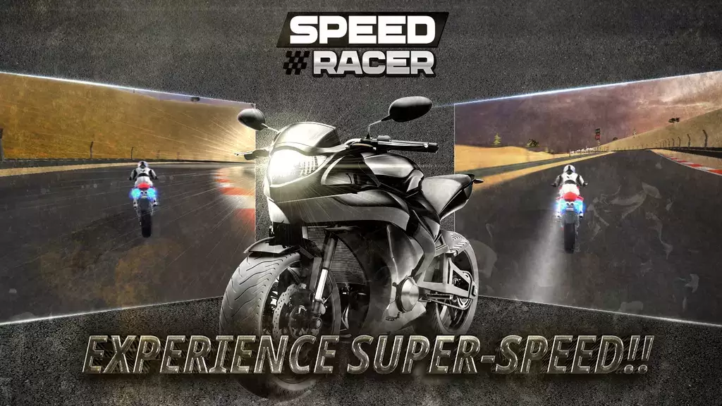 Speed Racer : Motor bike race Schermafbeelding 1