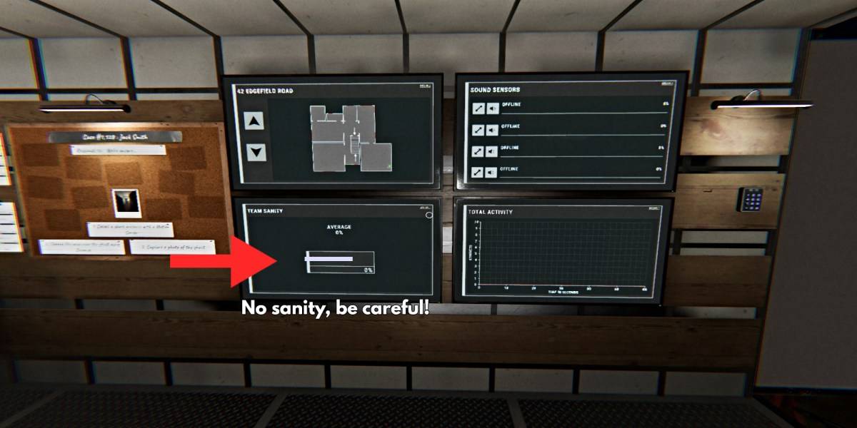 Sự sống sót của màn hình Sanity mạnh mẽ nhất trong Phasmophobia