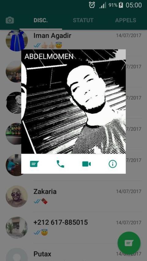 WatsAp Messenger Captura de tela 2