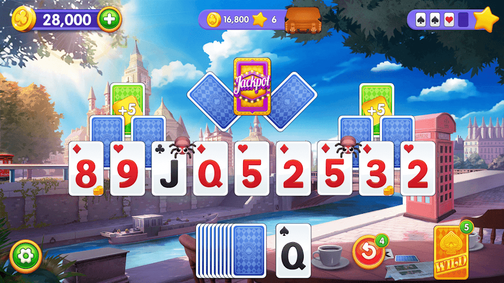 Solitaire Trip: Classic Tripeaks Card Game スクリーンショット 0