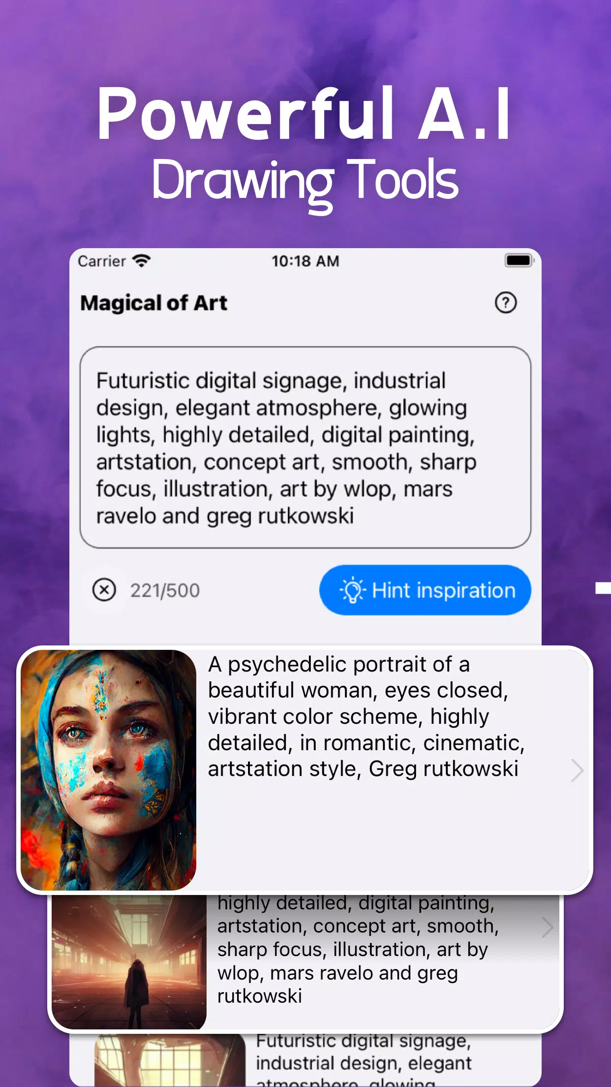 AI Generated Art Generator スクリーンショット 1