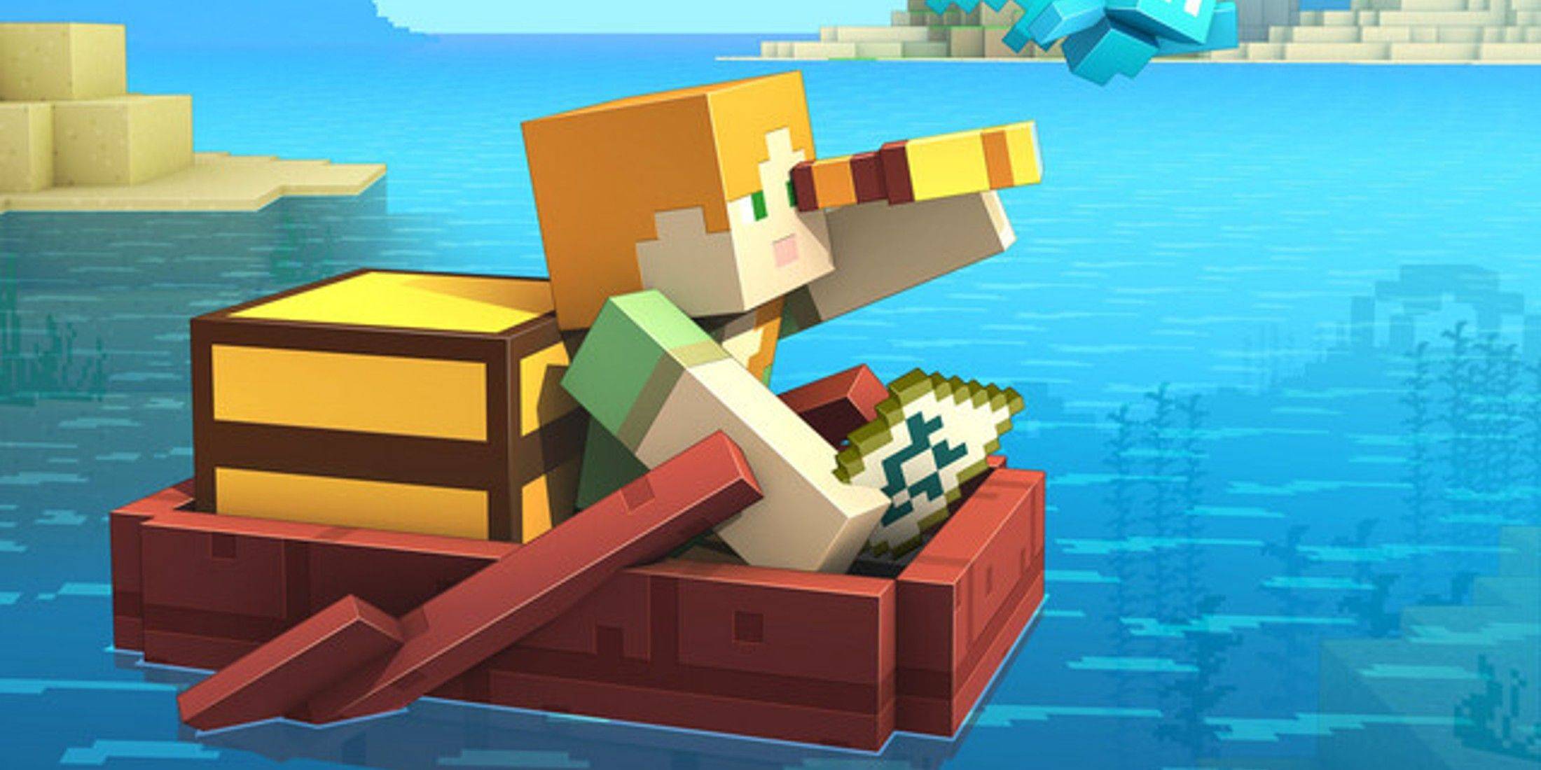 आकाश-उच्च बग: Minecraft शिपव्रेक आकाश में दिखाई देते हैं