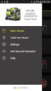 Ryobi™ GenControl™ Screenshot 3
