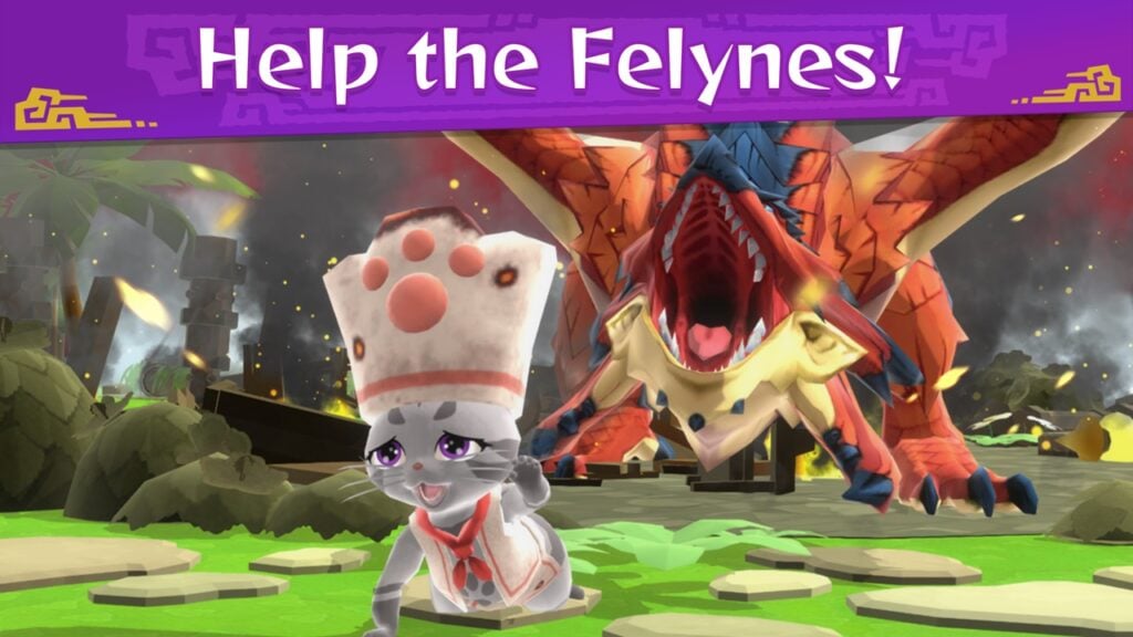 Monster Hunter ပဟေ les ိများ - Palicoes နှင့် Monsters တို့နှင့်သကြားလုံးကိုလှည့်ဖြားစွာနှိပ်စက်ခြင်း!