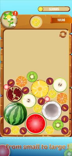 Fruit Merge - Addictive game. Captura de pantalla 0