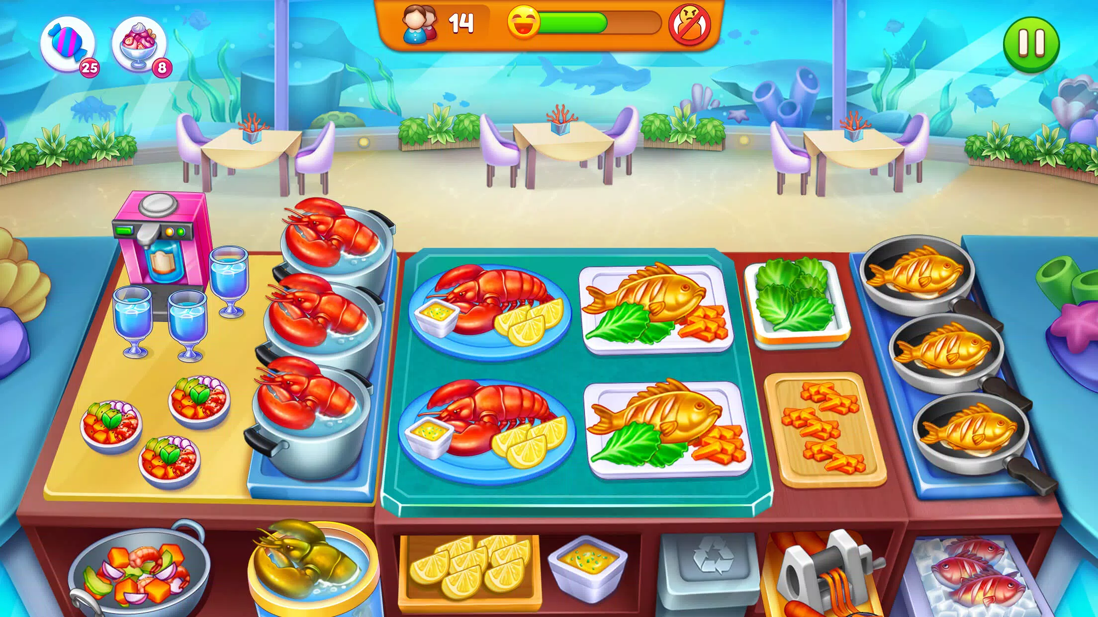 Cooking Restaurant Food Games Tangkapan skrin 3