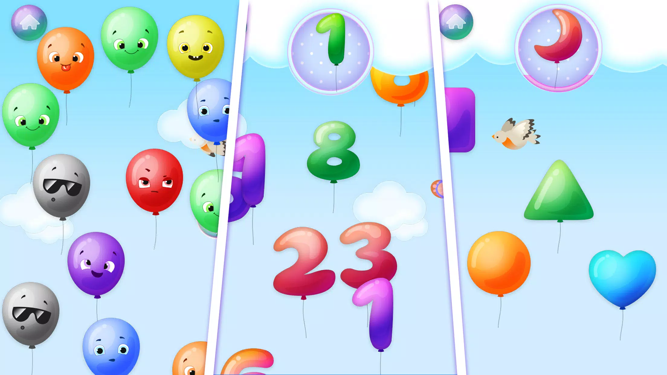 Baby Balloons pop Tangkapan skrin 1