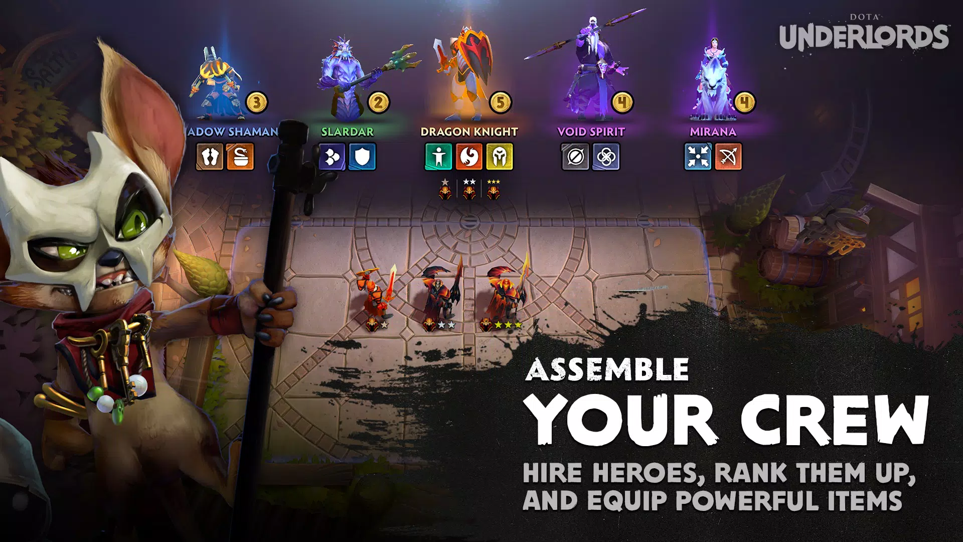 Dota Underlords Captura de pantalla 1