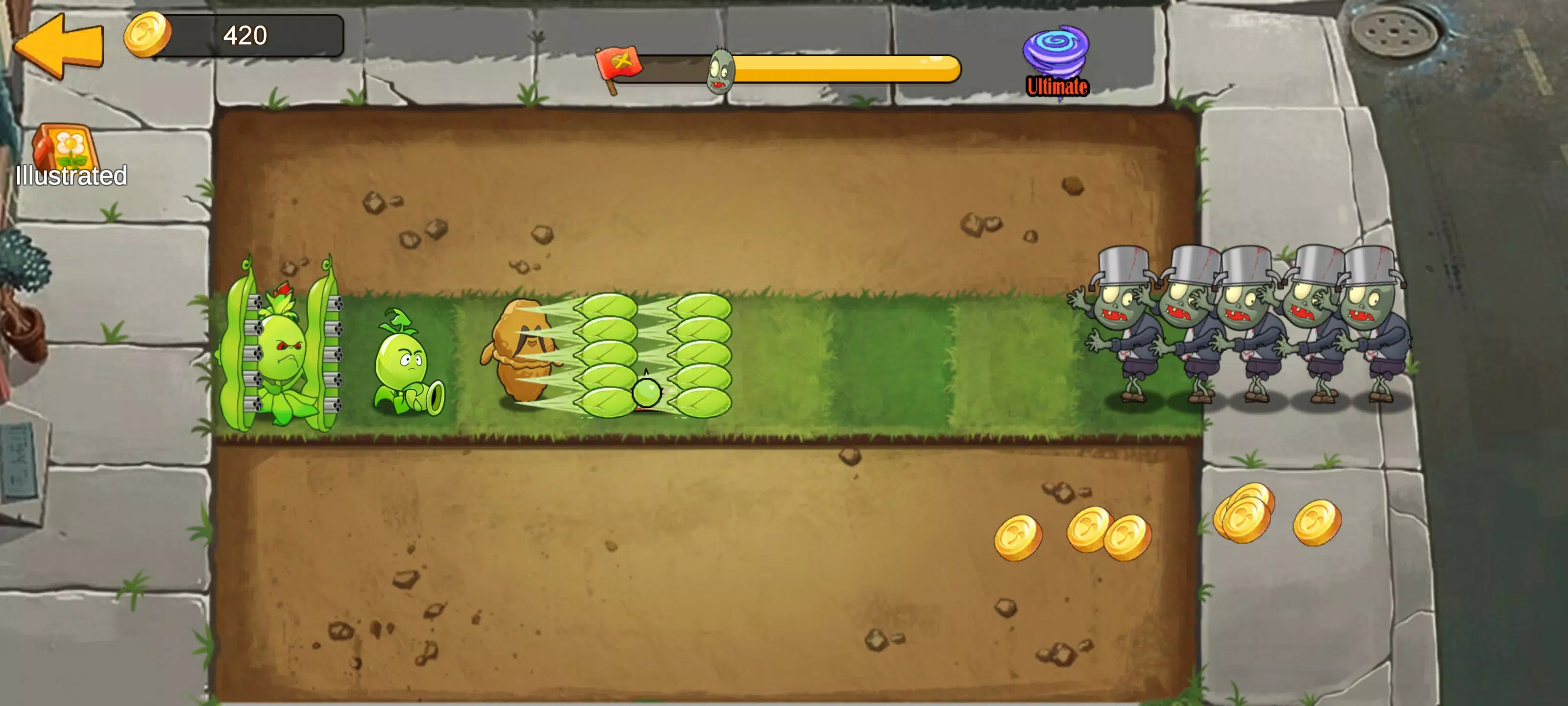 Merge Plants – Defense Zombies スクリーンショット 2