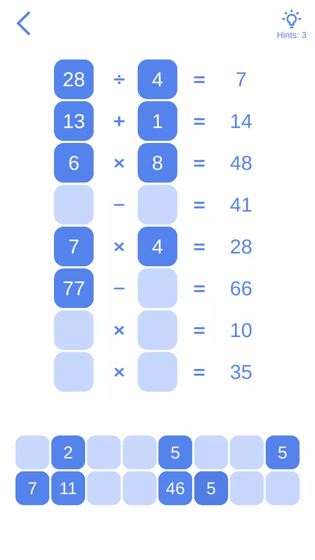 Math Games - Brain Puzzles Screenshot 2