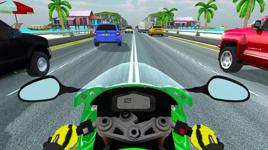 Highway Traffic Rider - 3D Bik Tangkapan skrin 2