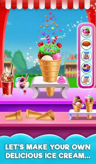 Cotton Candy Shop: Candy Maker Captura de pantalla 2