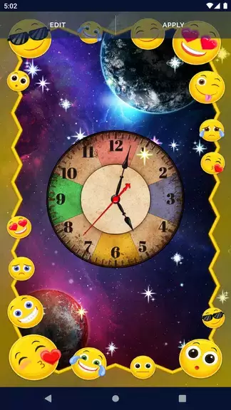 Galaxy Universe Live Wallpaper স্ক্রিনশট 1