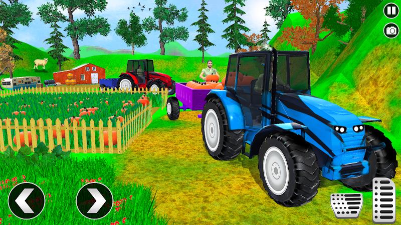 Farmer Tractor Farming Game 3D Capture d'écran 0