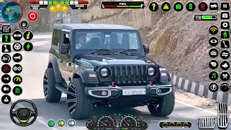 Offroad Jeep Driving:Jeep Game Schermafbeelding 1