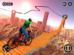 Impossible BMX Bicycle Stunts Ekran Görüntüsü 0