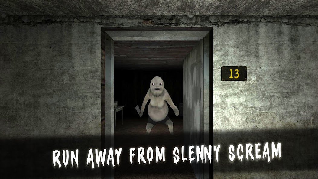 Slenny Scream: Horror Escape Mod Schermafbeelding 0