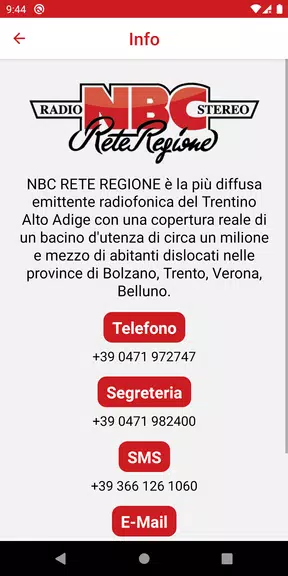 NBC RETE REGIONE Capture d'écran 2