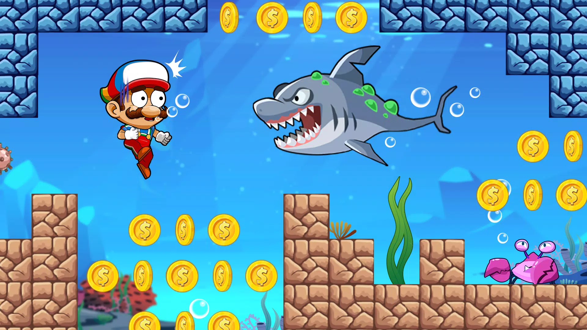 Super Bean Bros: Running Games Screenshot 1