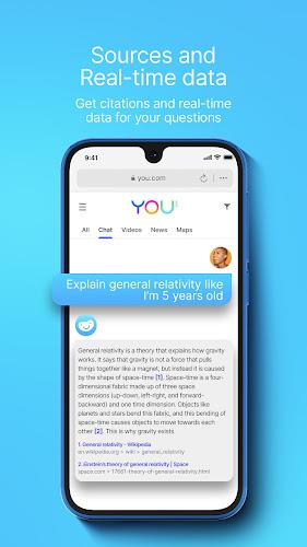 You.com — Personalized AI Chat スクリーンショット 1