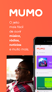 Mumo: música, rádio e notícias स्क्रीनशॉट 0