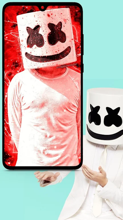 Marshmello Wallpaper Schermafbeelding 0