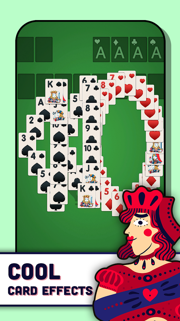 FreeCell Solitaire - Card Captura de tela 3