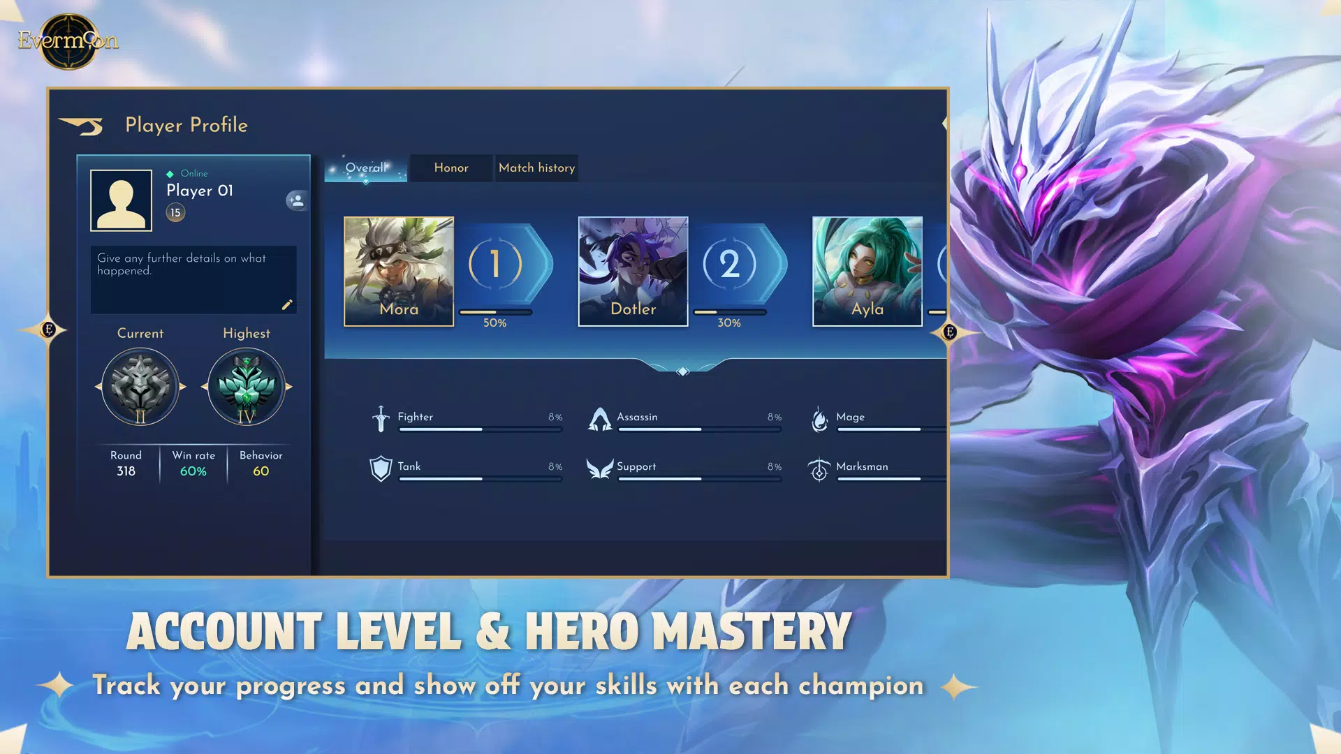 Beta II: Evermoon MOBA Ảnh chụp màn hình 2