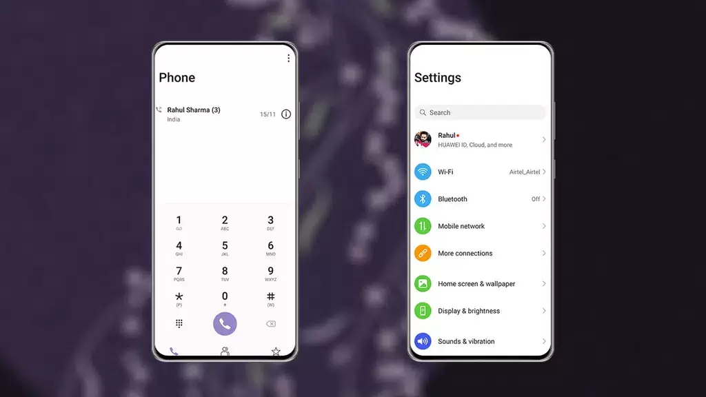 PixPurple EMUI MagicOS Theme Скриншот 2