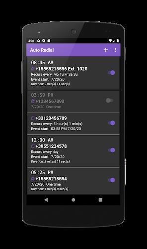 Auto Redial Ảnh chụp màn hình 3