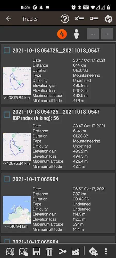 OruxMaps Captura de tela 1