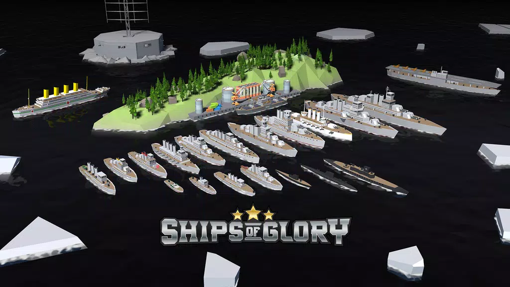 Ships of Glory: MMO warships ဖန်သားပြင်ဓာတ်ပုံ 0