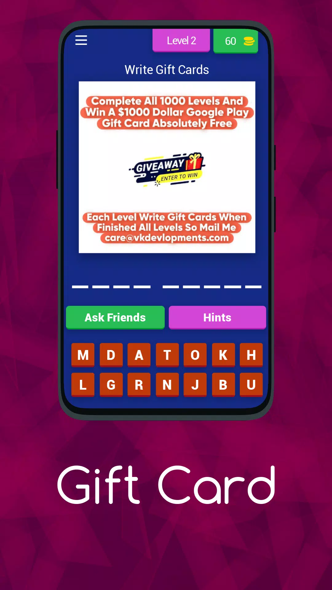 Gift Card Captura de tela 3