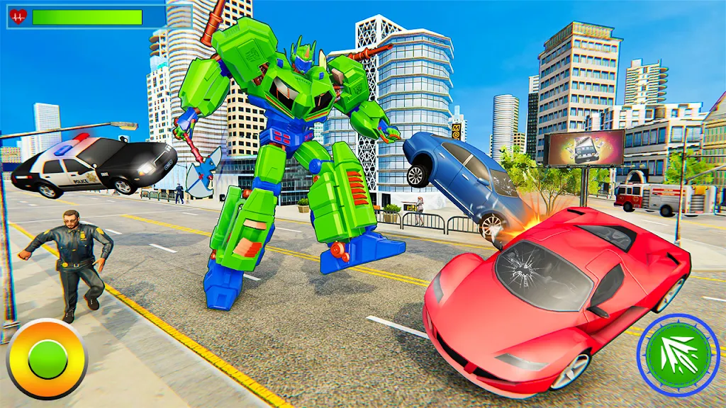 Robot Hero City Battle Ảnh chụp màn hình 0