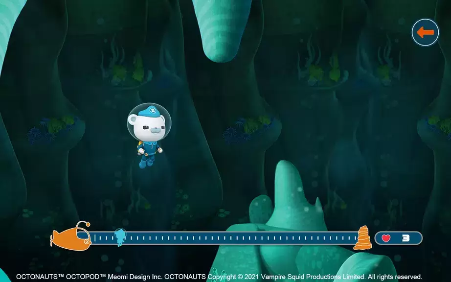 Octonauts and the Giant Squid Schermafbeelding 0